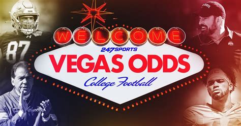 vegas odds ncaa football|NCAAF Odds & Lines .